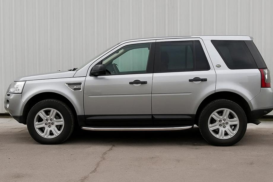 Land Rover Freelander II 2006-2014 рр. Бокові пороги Libao (2 шт., Алюміній) Фото 3