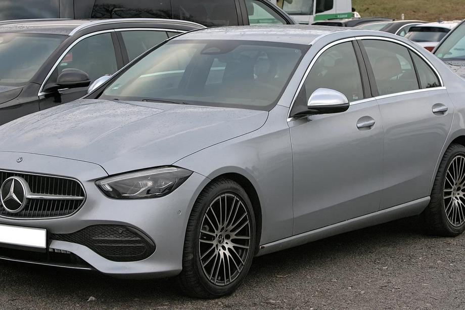 Mercedes C-class W206 2022- рр. Накладки на зеркала (2 шт, нерж.) Image