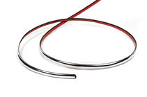 Хром молдинг на метраж sal6a (1 метр, 9 мм) фото 1