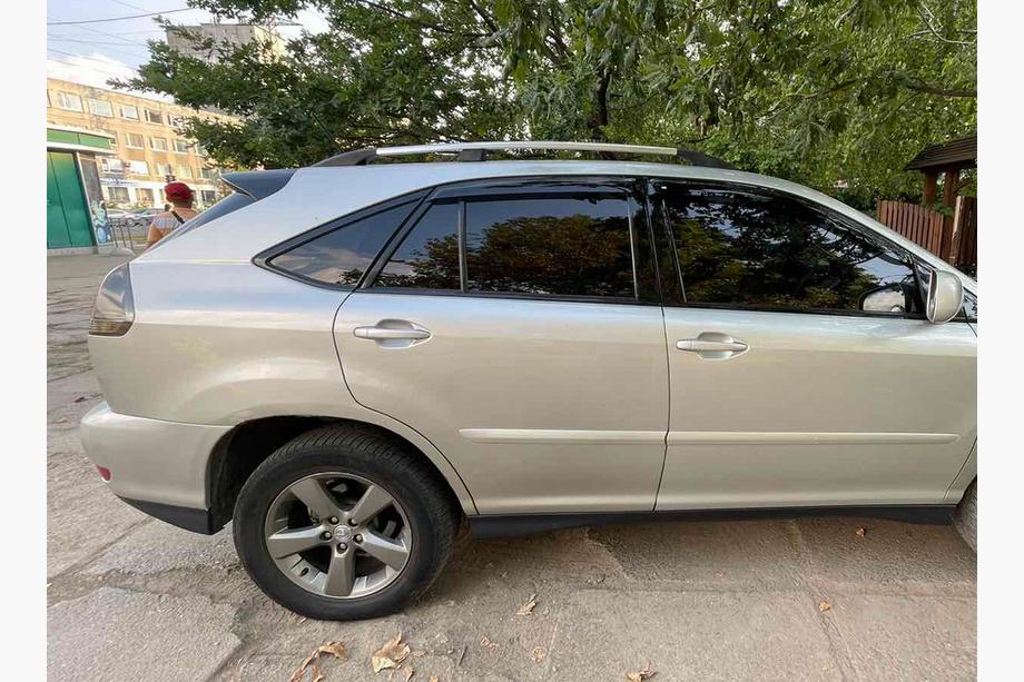 Lexus RX 2003-2009 рр. Рейлінги Хром турецькі Пластикові ніжки Image
