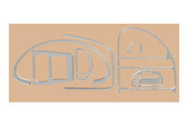 Citroen Saxo 1996-2023 рр. Накладки на панель (алюміній) фото 1