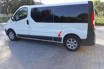 Renault Trafic 2001-2015 рр. Молдинг дверний оригінал б.у (L4) фото 1