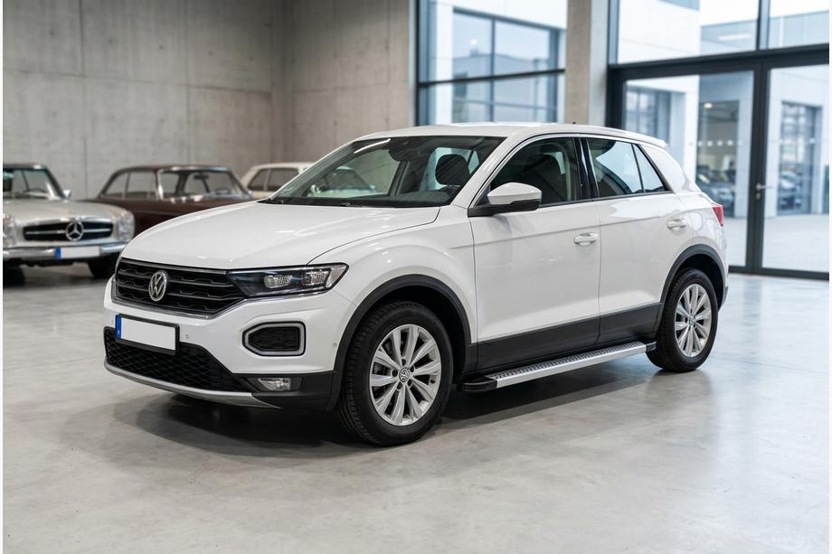 Volkswagen T-Roc 2017-2025 рр. Бокові пороги Maya V2 (2 шт., Алюміній) Фото 1