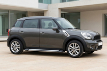 Mini Countryman R60 2010-2017 рр. Бокові пороги Rainbow (2 шт., Алюміній) фото 1