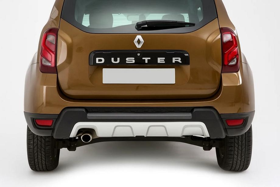 Renault Duster 2008-2017 рр. Передня та задня накладки 2014-2018 (2 шт) Фото 2