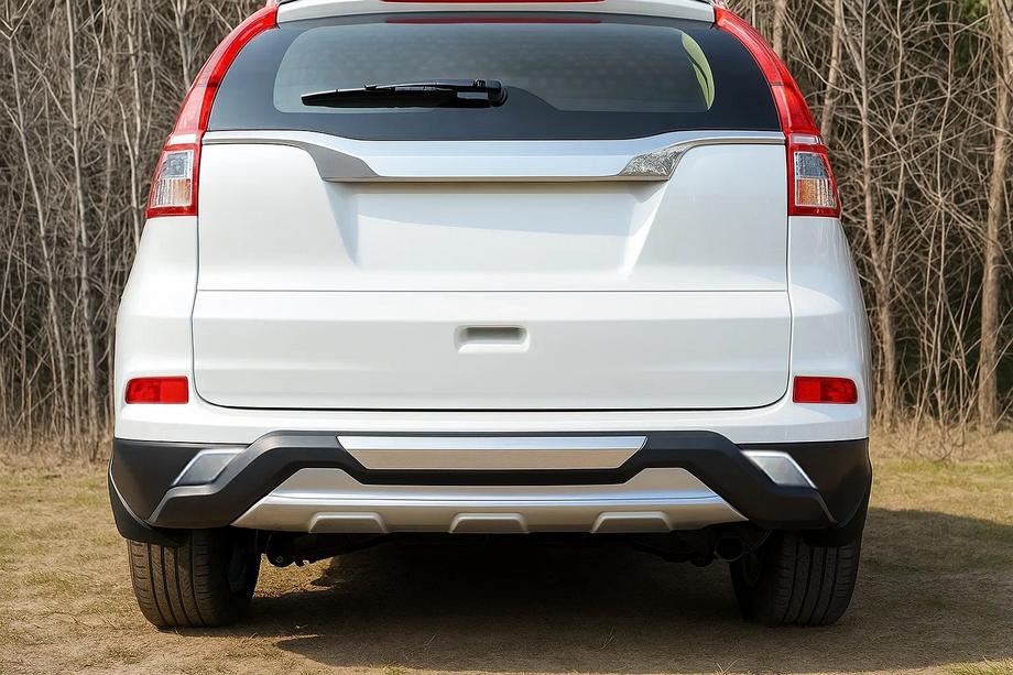 Honda CRV 2012-2016 рр. Передня та задня накладки 2015-2016 (2 шт) Фото 2