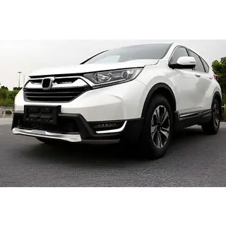 Передня та задня накладки 2016-2019 (2 шт) Honda CRV 2017-2022 рр. фото 1