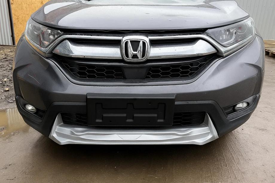 Honda CRV 2017-2022 рр. Передня та задня накладки 2016-2019 (2 шт) Фото 3