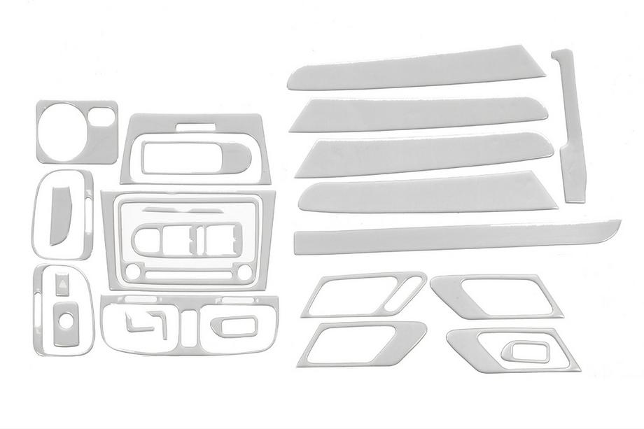 Volkswagen Golf 6 2008-2014 рр. Накладки на панель (великий комплект) Image