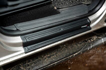 Volkswagen Amarok 2010-2022 рр. Накладки на дверні пороги EuroCap (4 шт, ABS) фото 1