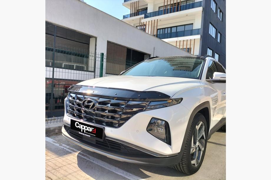 Hyundai Tucson NX4 2021- рр. Дефлектор капота (EuroCap) Image