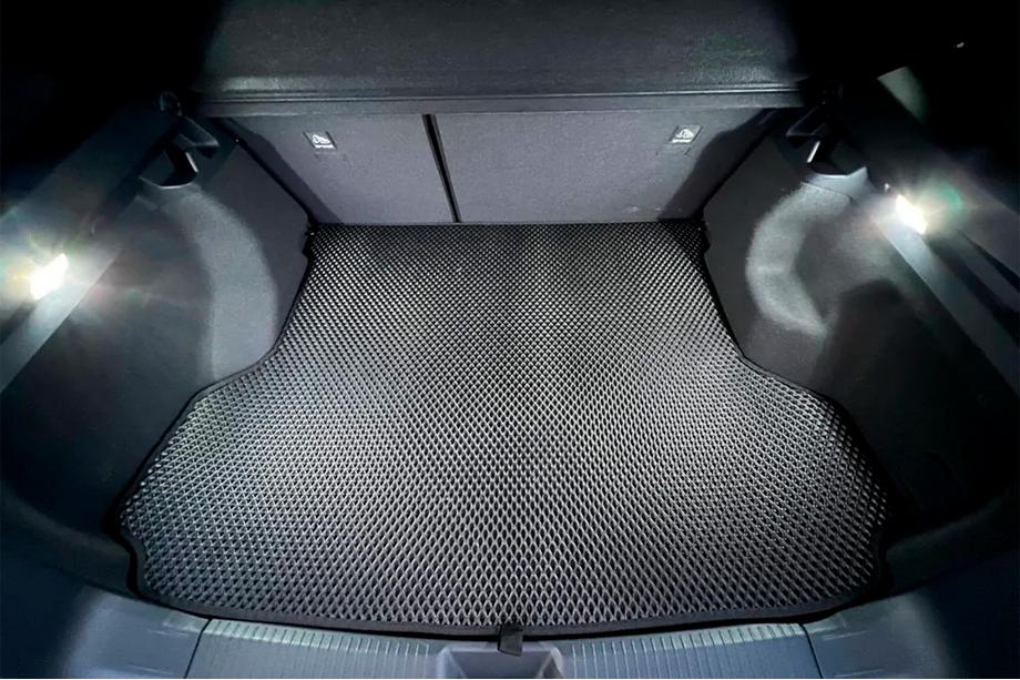 Volkswagen ID.4 2020- рр. Килимок багажника V2 (EVA, чорний) Фото 3