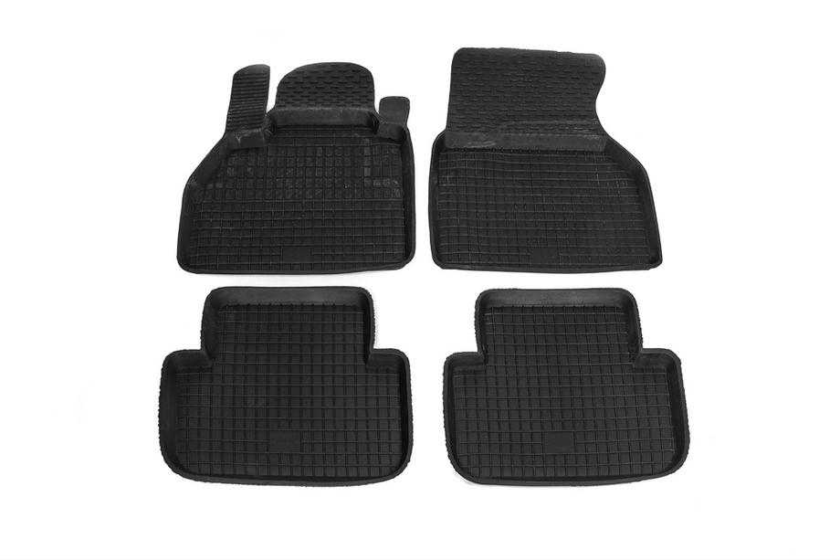 Renault Kangoo 2008-2020 рр. Гумові килимки з бортом (4 шт, Polytep) Фото 1