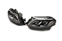 Mercedes GL/GLS class X166 2012-2019 рр. Передні фари Halogen to LED (для переобладнаних авто з GL в GLS, 2 шт) фото 2