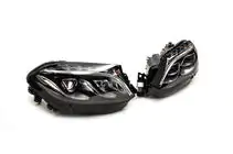 Mercedes GL/GLS class X166 2012-2019 рр. Передні фари Halogen to LED (для переобладнаних авто з GL в GLS, 2 шт) фото 3