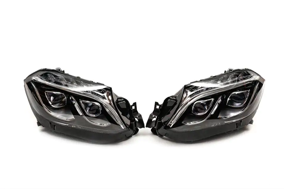 Mercedes GL/GLS class X166 2012-2019 рр. Передні фари Halogen to LED (для переобладнаних авто з GL в GLS, 2 шт) Image