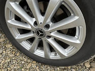 Mercedes Ковпачки на диски 71/75 мм без кільця (4 шт, чорні V2) фото 3