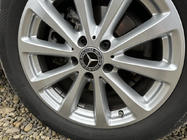 Mercedes Ковпачки на диски 71/75 мм без кільця (4 шт, чорні V2) фото 4