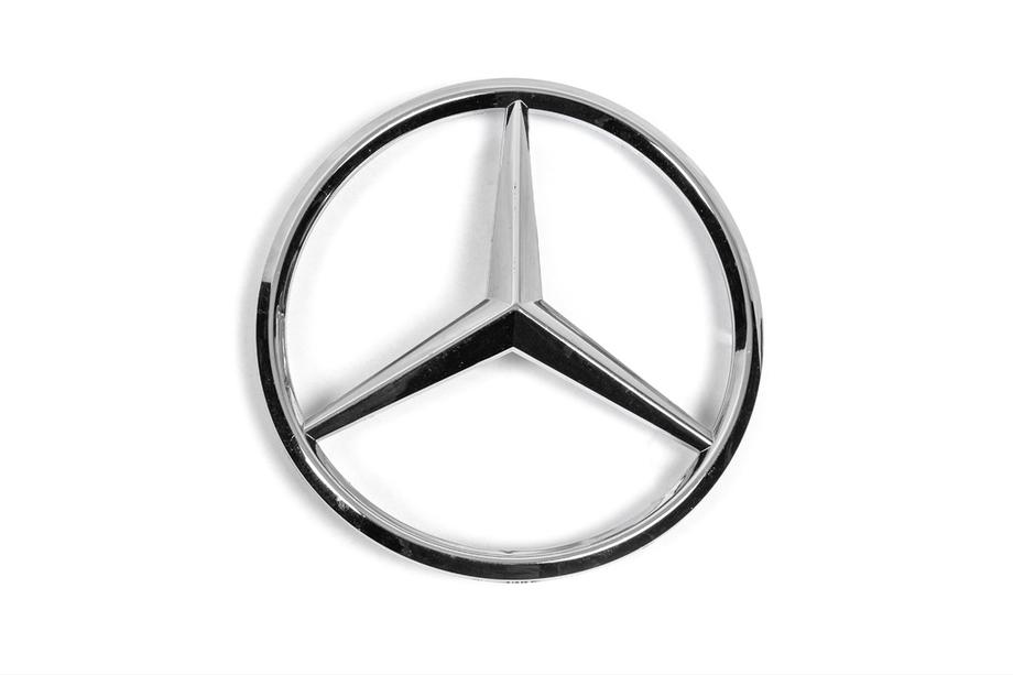 Mercedes Sprinter W901/902/903/904/905 1995-2006 рр. Передня емблема (OEM, 18см) Фото 1