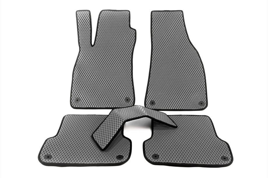 Audi A4 B7 2004-2008 рр. Килимки EVA (сірі) Image