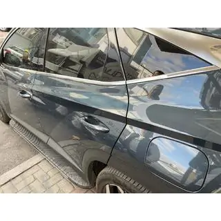 Нижня окантовка вікон (6 шт, нерж) Hyundai Tucson NX4 2021- рр. фото 1