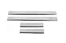 Citroen C-Elysee 2013-2022 рр. Накладки на пороги Carmos V2 (4 шт, нерж) фото 2