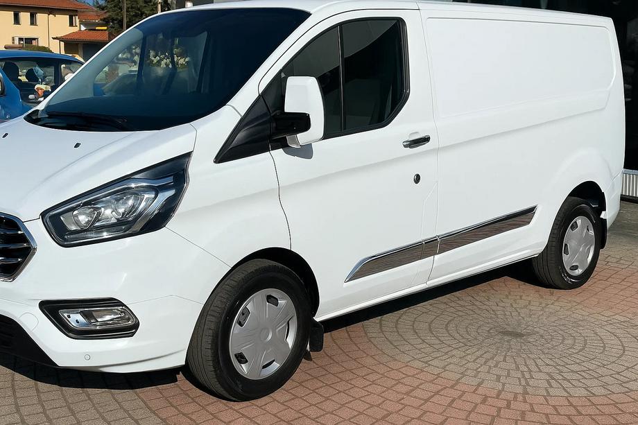 Ford Custom 2013-2022 рр. Молдинг дверний Carmos (5 шт, нерж.) Image