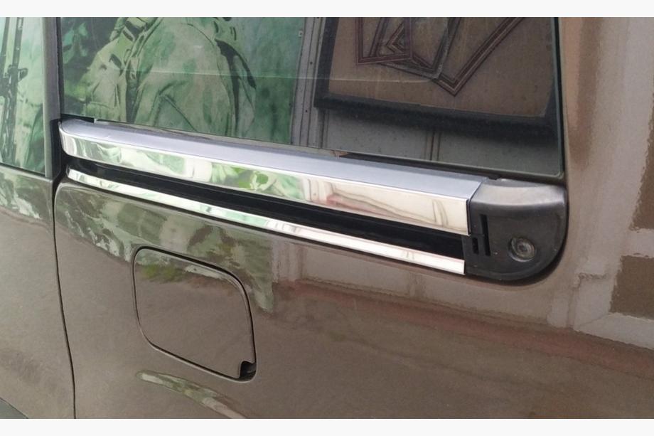 Citroen Berlingo 2008-2018 рр. Молдинги на зсувні двері (4 шт., нерж.) Carmos - Турецька сталь Фото 1