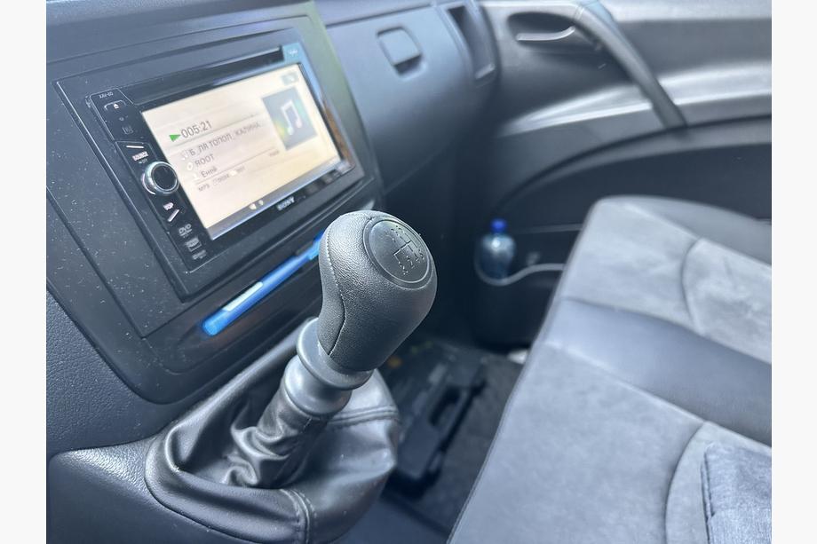 Mercedes Viano 2004-2014 рр. Ручка КПП 2010-2015 V2 (Шкіра, 6 ступка) Image