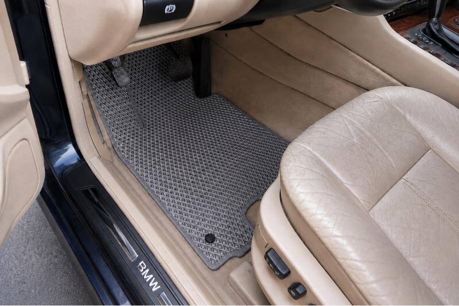 BMW 7 серія E38 1994-2001 рр. Килимки (EVA, сірі) Image