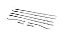 Honda Civic Sedan 2021- рр. Нижні молдинги стекол (8 шт, нерж) фото 7