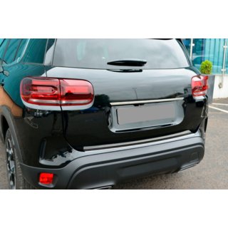 Хром планка над номером (нерж) Citroen C5 Aircross 2017-2025 рр. фото 2