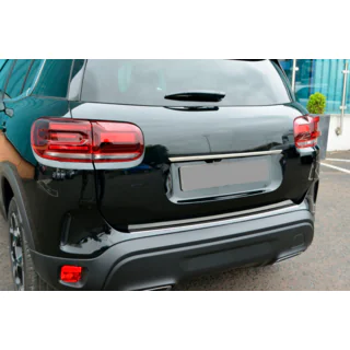 Хром планка над номером (нерж) Citroen C5 Aircross 2017-2025 рр. фото 2