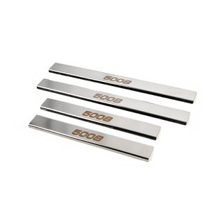 Накладки на пороги Carmos (4 шт, нерж) фото 2