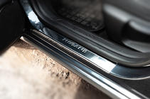 Накладки на пороги Carmos V2 (4 шт, нерж) фото 3