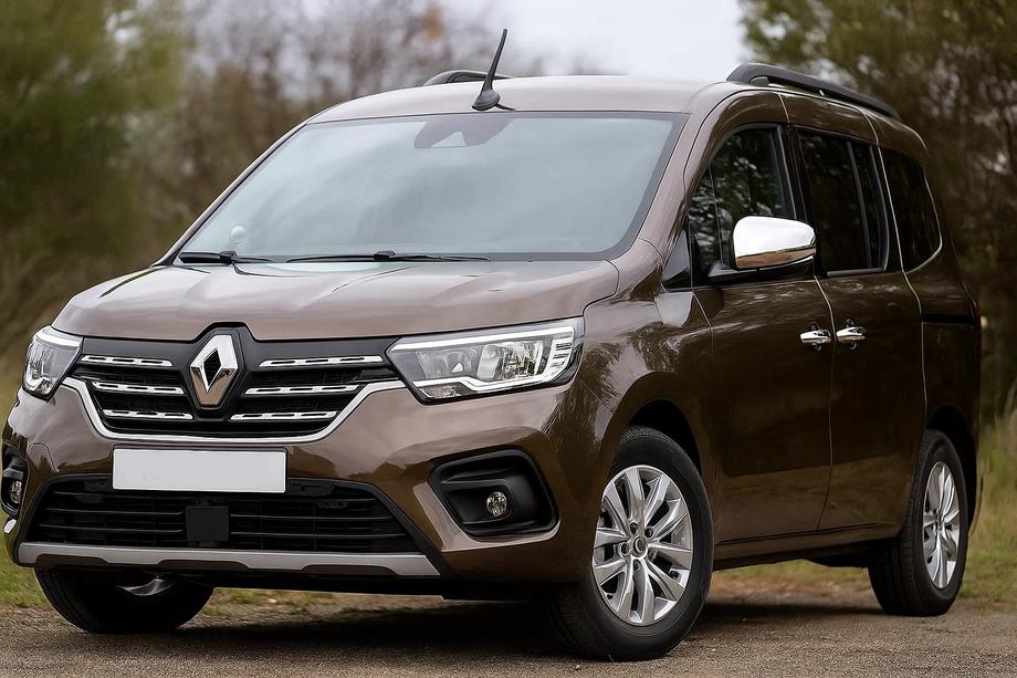 Renault Kangoo/Express 2021- рр. Накладки на ручки (4 шт., нерж.) Фото 1