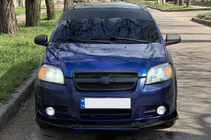 Універсальна передня лип накладка Niken Blue (ABS) фото 2