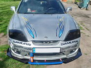 Універсальна передня лип накладка Niken Blue (ABS) фото 4