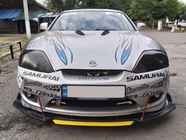 Універсальна передня лип накладка Niken Yellow (ABS) фото 4