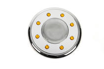 Volkswagen Golf 4 1997-2006 рр. Накладка на лючок бензобака V2 (пластик) фото 1