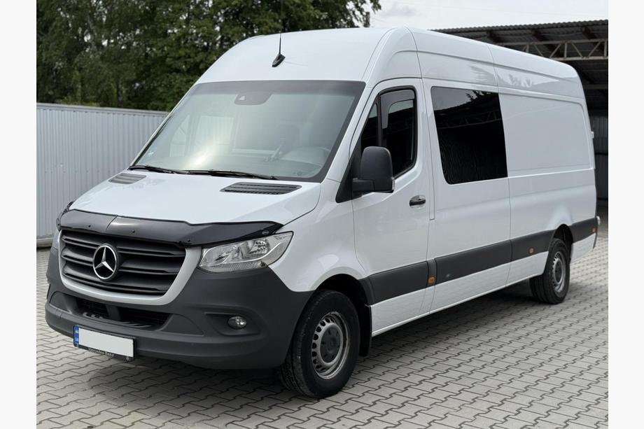 Mercedes Sprinter W907/W910 2018- рр. Вітровики вставні (2 шт, Heko) Фото 4