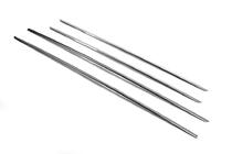 Універсальні нижні молдинги (4 шт, нерж) фото 2