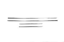 Mercedes C-сlass W205 2014-2021 рр. Накладки на молдинг AMG V2 (нерж) фото 2