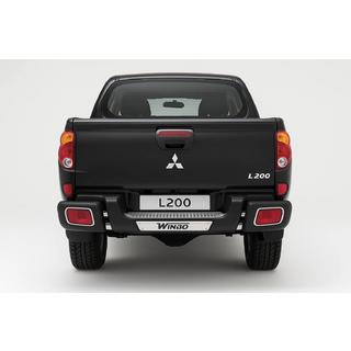 Mitsubishi L200 2006-2015 Задній захист D124537 (нерж)