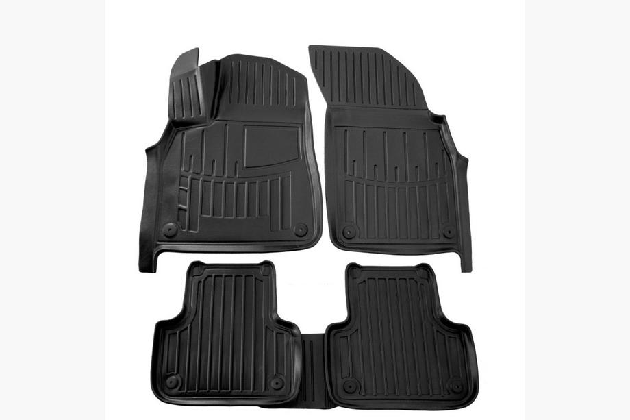 Audi Q7 2015- рр. Килимки Stingray 3D (5 шт, поліуретан) Image