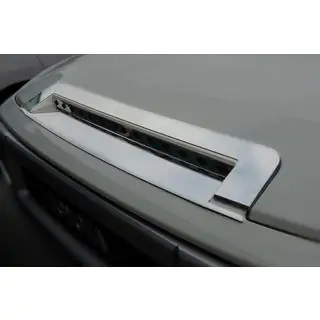 Хром накадки на капот (нержавійка) Toyota FJ Cruiser 2006-2022 рр. фото 2