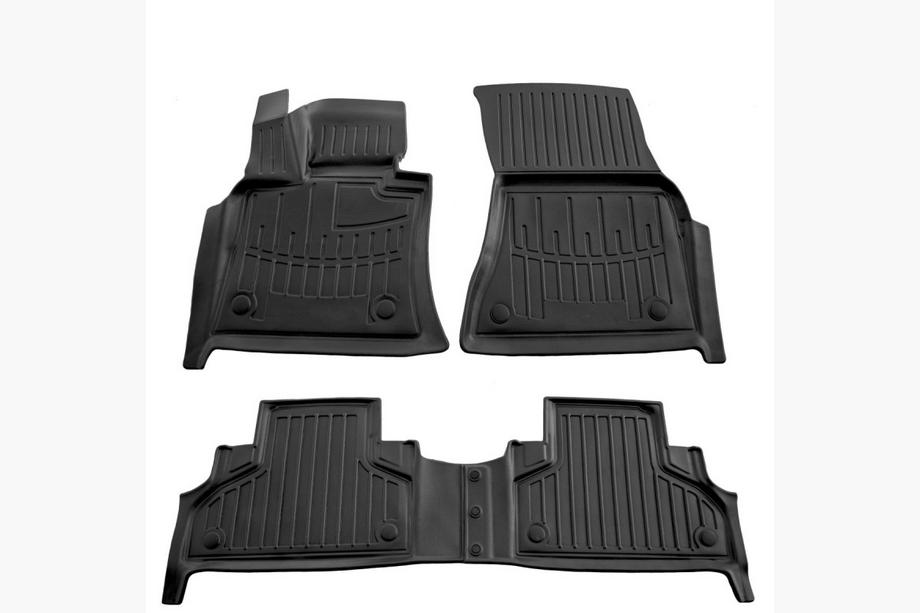BMW X6 F16 2014-2019 рр. Килимки Stingray 3D (5 шт, поліуретан) Image