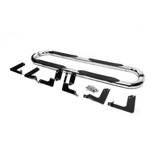 Бічні труби B240601 80мм (2 шт., нерж) GreatWall Haval/Hover H3 2005-2013 рр. фото 1