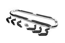 Toyota FJ Cruiser 2006-2022 рр. Бічні труби B098601 (2 шт., нерж) фото 1