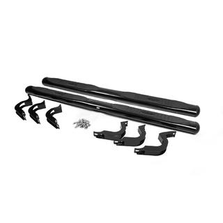 Бічні труби B098602 (2 шт., нерж) (чорні) Toyota FJ Cruiser 2006-2022 рр. фото 2